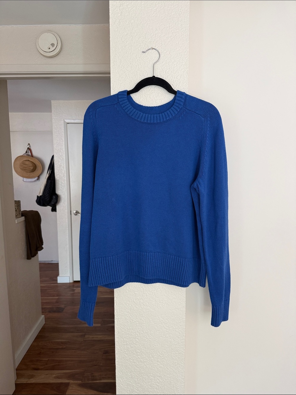 Woman’s Crewneck Knit Sweater - Blue